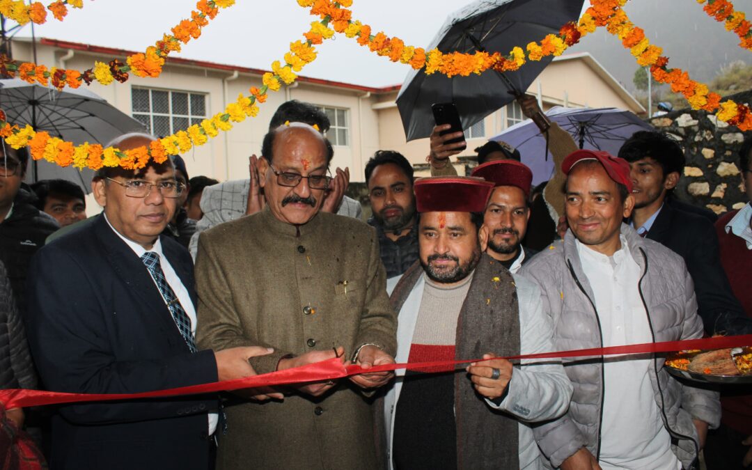 उच्च तकनीकी शिक्षा मंत्री ने किया इमरजिंग टेक्नोलॉजी लैब का लोकार्पण