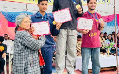 10 हजार मीटर दौड़ में दिव्यांश राणा बने चैंपियन, महाविद्यालय का 55 वां क्रीड़ा समारोह पुरस्कार वितरण के साथ हुआ संपन्न