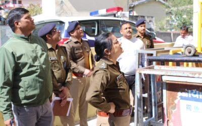 एसपी ने पुलिस अधिकारियो और कर्मचारियों को ऑनलाइन व डिजिटल कार्य प्रणाली से अपडेट रहने के दिए निर्देश।