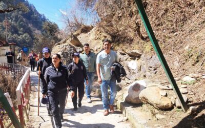 एसपी ने यात्रा रुट का स्थलीय निरीक्षण,व्यवस्थाएं समय से पहले चाक चौबंद करने के दिए निर्देश