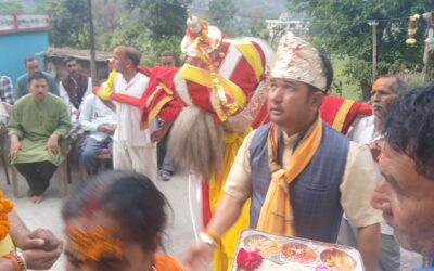 क्षेत्र की खुशहाली के लिए धूमधाम से मनाया गया कचड़ू देवता का मेला,देवता ने ग्रामीणों दिया सुख समृद्धि का आशीर्वाद