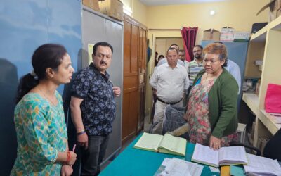 स्वास्थ्य निदेशक डा.जंगपांगी ने यात्रा रुट पर स्थापित स्वास्थ्य केंद्रों का किया निरीक्षण,स्वास्थ्य सेवाएं बेहतर करने की हिदायत