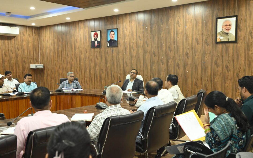 सीवेज प्रबंधन के तहत प्रस्तावित योजनाओं की डीपीआर जल्द से जल्द करें तैयार: डीएम