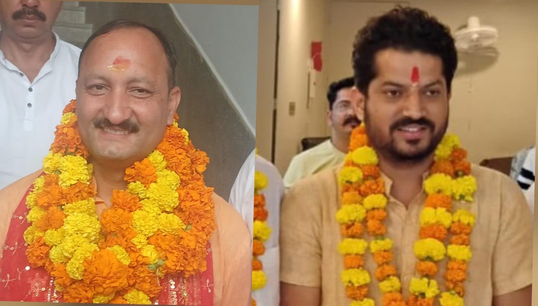 भाजपा सम​र्थित रमेश चौहान निर्विरोध जिला पंचायत अध्यक्ष बने, राजदीप परमार डुंडा ब्लॉक के सबसे युवा प्रमुख