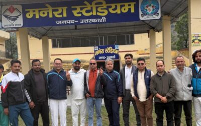 मैत्री क्रिकेट मैच में पत्रकार इलेवन ने जिला प्रशासन को हराया